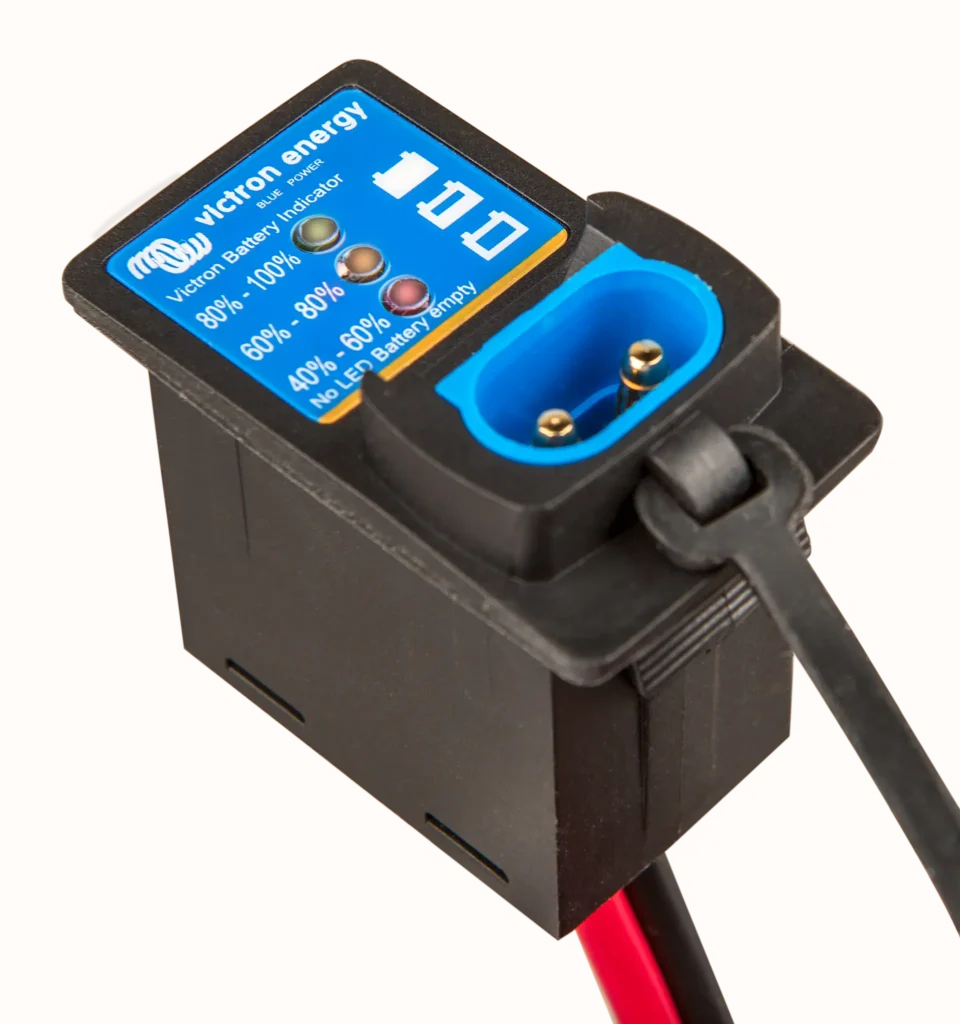Victron Battery Indicator Panel (M8 eyelet connector / 30A ATO fuse)